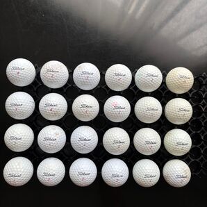 送料込み タイトリスト HVC-SOFT FEEL ロストボール 24球セット