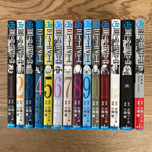 集英社 ジャンプコミックス 小畑健 デスノート 全巻初版セット 全巻セット DEATH NOTE 大場つぐみ
