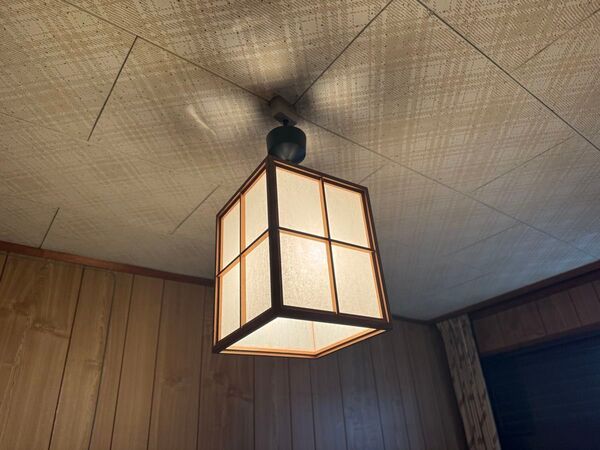 和風ペンダントライト ナショナル NL16885 吊り下げ照明 レトロ レア