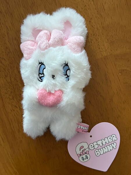 【PLAZA限定】Esther Bunny (エスターバニー)リングカラビナマスコット クリームバニー