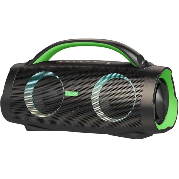 DOSS Extreme Boom Pro Bluetoothスピーカー ワイヤレス 100W IPX6防水 グリーン②