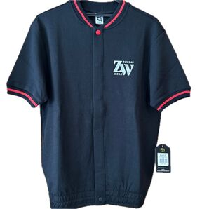 12000円位◆タグ付き新品◆正規品【ZUMBA】ズンバ男女兼用Sサイズ(大きめ)【ブラック×レッド 半袖 シャツ 】