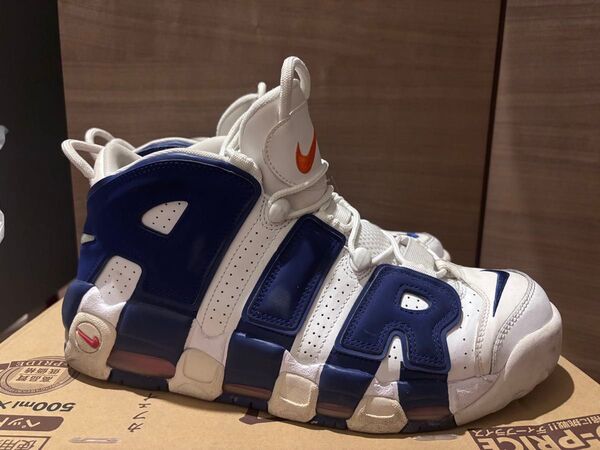 NIKE AIR MORE UPTEMPO 96 "WHITE/DEEP ROYAL BLUE" 28.5cm