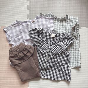 女の子 お洋服7点セット