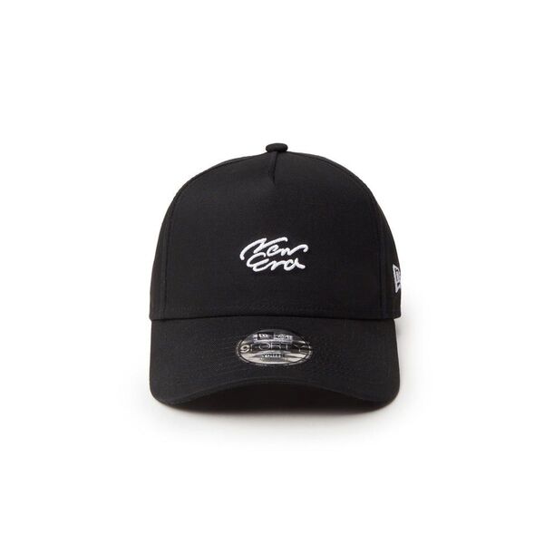 キャップ ERA( キッズサイズ) Youth 9FORTY A-Frame Handwritten Logo ブラック