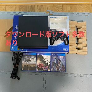 PlayStation4 CUH-2200A B01 Jet Black 500GB