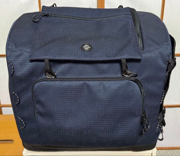 エアバギーリュック ワイドサイズ リップストップネイビー