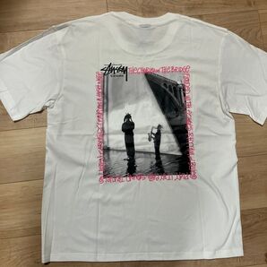 STUSSY 半袖Tシャツ 白 Lサイズ 人気 早い者勝ち