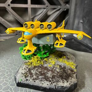 ガンプラ 旧キット ミディア輸送機 ジオラマ付き ガンダム