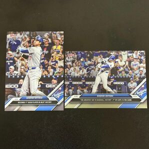 Topps Now 2024 722 723 大谷翔平 50/50 1試合3HR 達成記念 Dodgers