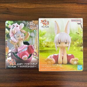 新品未開封 ソフビ フィギュア メイドインアビス 烈日の黄金郷 ナナチ 壺 ミーティ 2個SET