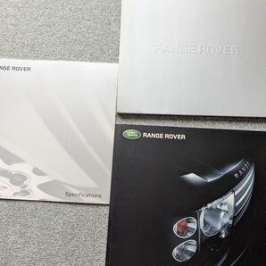 RANGE ROVER カタログ 3冊セット 車