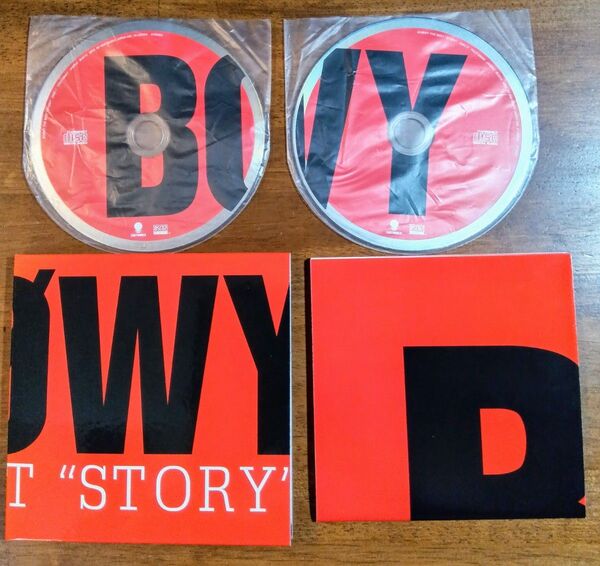 BOOWY ボウイ◆THE BEST "STORY"◆初回盤限定仕様◆2枚組CD