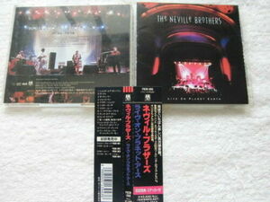 国内盤帯付 / Neville Brothers / Live On Planet Earth / Stephen Stills, Bob Marley, Curtis Mayfield, Aaron Neville /POCM1066/1994