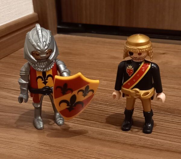 playmobilプレイモービル 騎士人形 2体セット