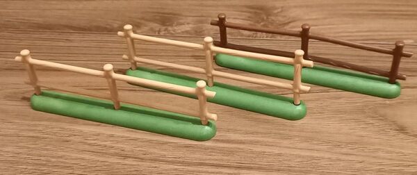 playmobil プレイモービル 柵 3点セット