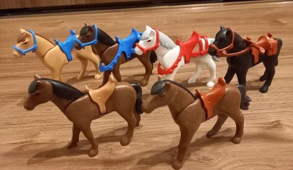 playmobil プレイモービル 馬 6体まとめ売り