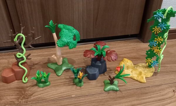 playmobil プレイモービル ジャングル 植物 まとめ売り