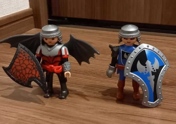 playmobil プレイモービル騎士人形 2個セット まとめ売り
