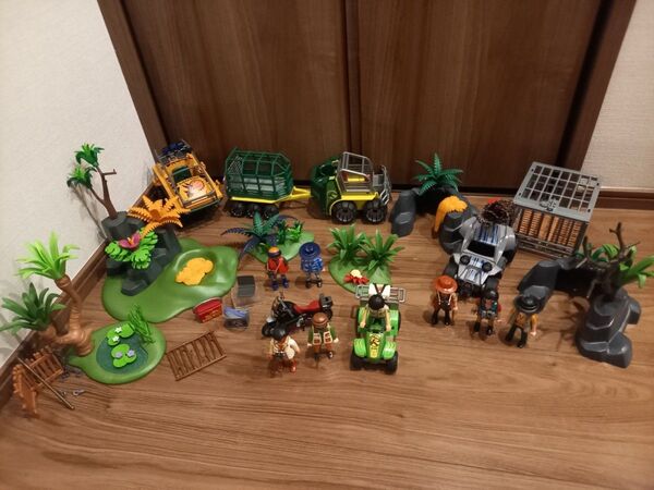 playmobil プレイモービル ジャングル まとめ売り