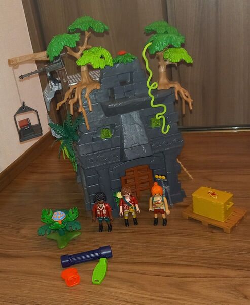playmobil プレイモービル 9429 恐竜アイランド T・レックスと神殿遺跡