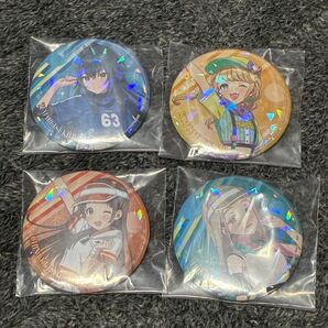 学マス 缶バッジ4種セット 手毬 ことね 千奈 広 一番くじ G賞