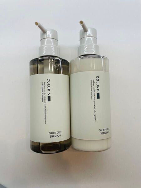 【カラー後の髪のケアに】 「COLORIS」 カラーケアシャンプー400ml トリートメント 400g 新品未開封品