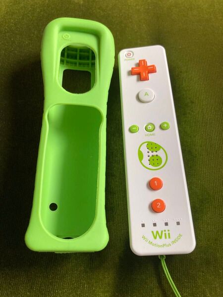 【美品】Wiiリモコンプラス ヨッシー