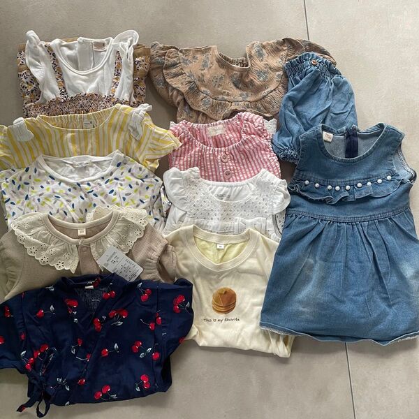 夏服 女の子 サイズ80 まとめ売り