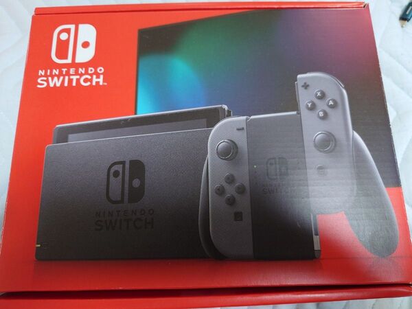 Nintendo Switch 本体 グレー ほぼ新品 保証期間内 桃鉄ソフト付き