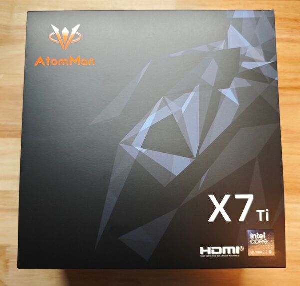 中古 MINISFORUM AtomMan X7 Ti RAM 32GB SSD 1TB intel Ultra 9 185H