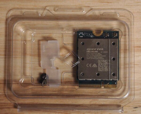 未使用 Qualcomm QCNCM865 WiFi 7 Bluetooth 5.4 NGFF 無線 LAN カード BE200
