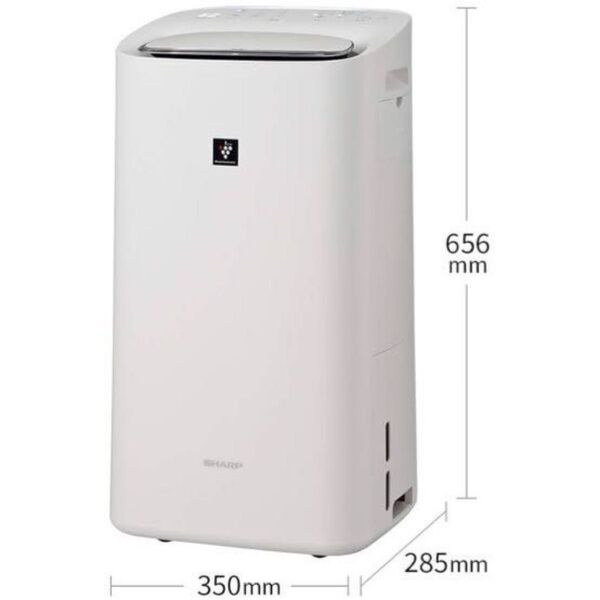 シャープ(SHARP) 除湿機 兼 加湿空気清浄機 KI-PD50-W プラズマクラスター 25000