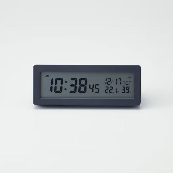 無印良品 ソーラーデジタル電波時計