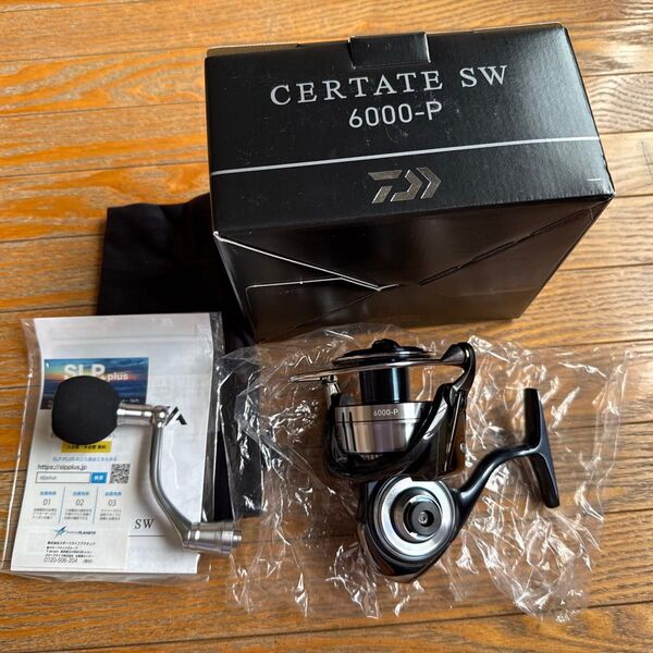 新古品 キズなし シュル音あり ダイワ 21セルテート SW6000-P