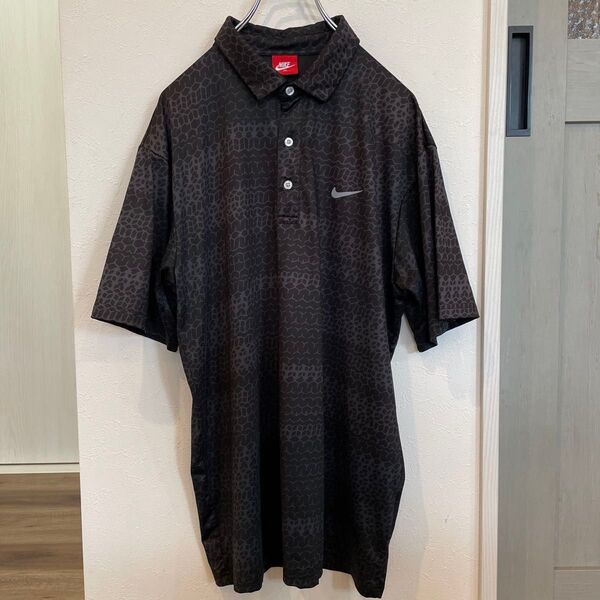 NIKE ナイキ ゴルフ ポロシャツ ブラック XL メンズ スポーツウェア