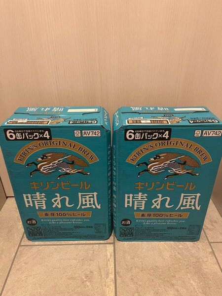 キリンビール 晴れ風 350ml 2ケース(48本)