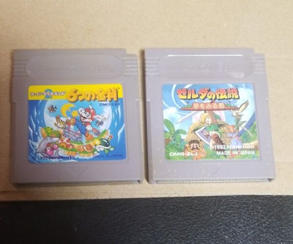 ゲームボーイ GB ゼルダの伝説 夢をみる島 スーパーマリオランド2