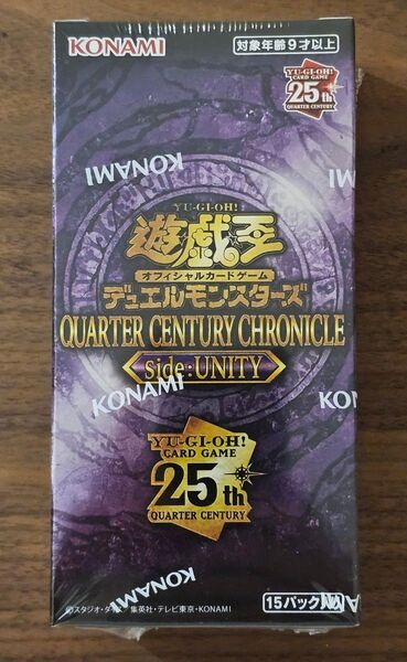 遊戯王 QUARTER CENTURY UNITY ユニティ 1BOX 25th