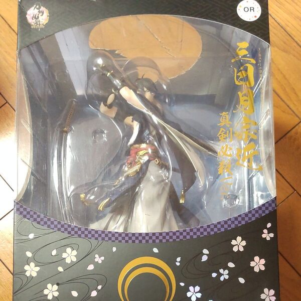 刀剣乱舞 三日月宗近 フィギュア 真剣必殺Ver 箱、刀剣付き