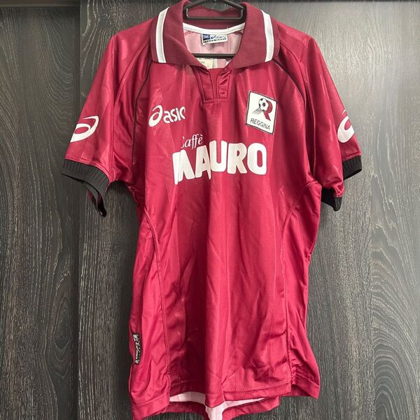 【未使用】アシックス サッカー ユニフォーム シャツ REGGINA レッジーナ