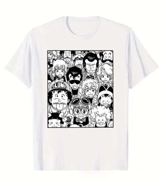 Dr.スランププリントTシャツ XXXLサイズ ホワイト系