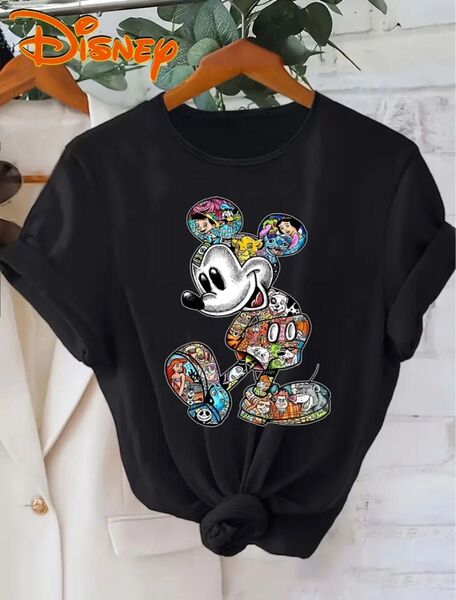 ディズニー ミッキーマウスTシャツ XXLサイズ 黒