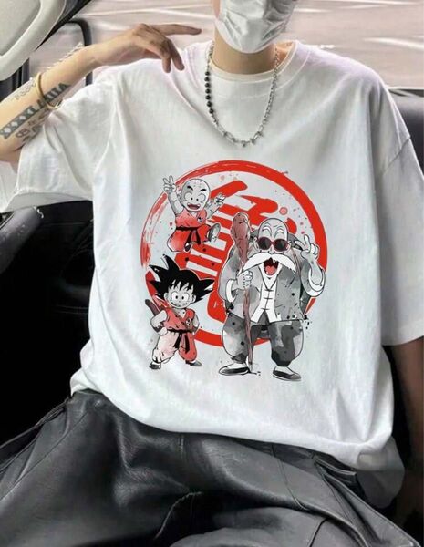 ドラゴンボール プリントTシャツ 白