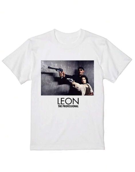 レオン LEON Tシャツ 映画 ムービー ホワイト系