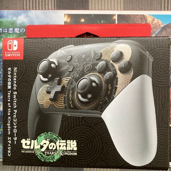 Switch proコントローラー ゼルダの伝説 ティアーズオブキングダムエディション