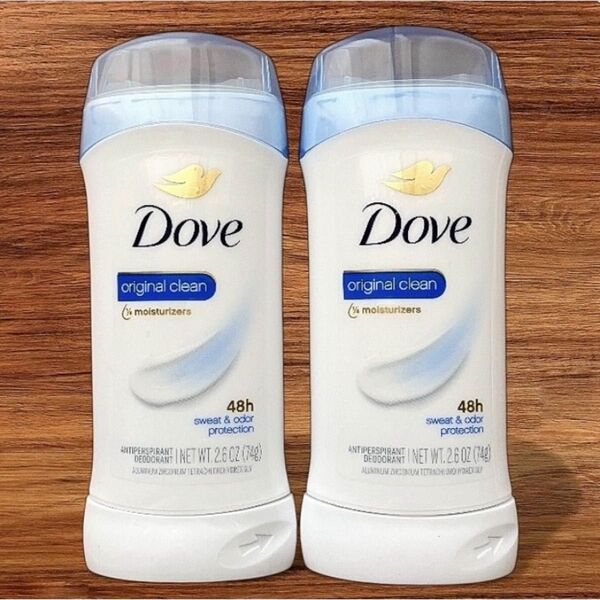 【2本セット】DOVE ダヴ デオドラント スティック オリジナルクリーン 制汗剤