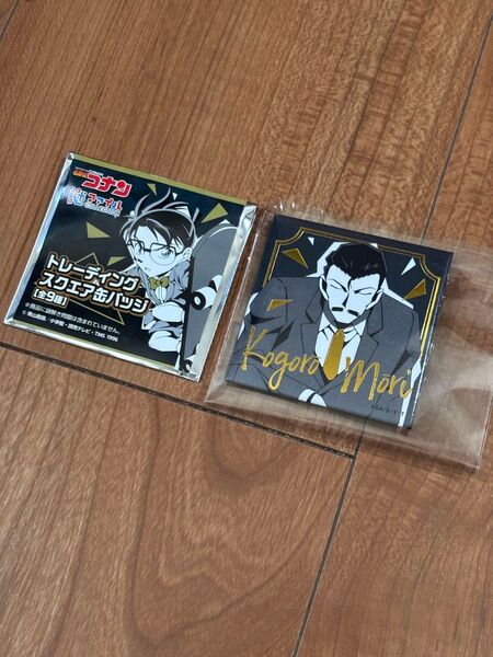 名探偵コナン 毛利小五郎 缶バッジ