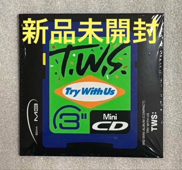 【新品未開封】TWS TRY WITH US Compact