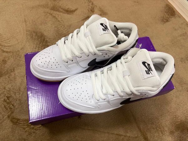 Nike SB Dunk Low Pro White-Gum 25cm